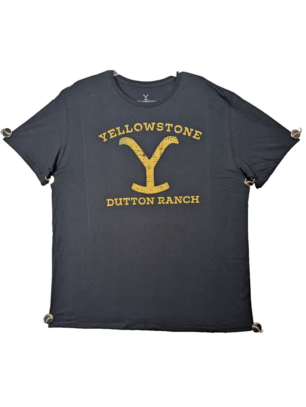 Yellowstone - Dutton Ranch - Black T-shirt - Size XL